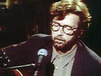 Eric Clapton - fragment okadki pyty "MTV Unplugged"