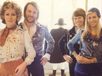 ABBA - zdjcie z okadki pyty "Waterloo"